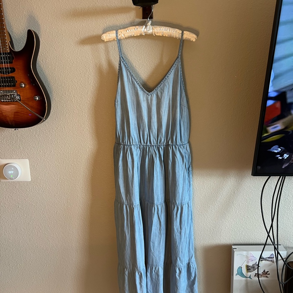 Cloth & Stone (Anthropologie), XL denim dress